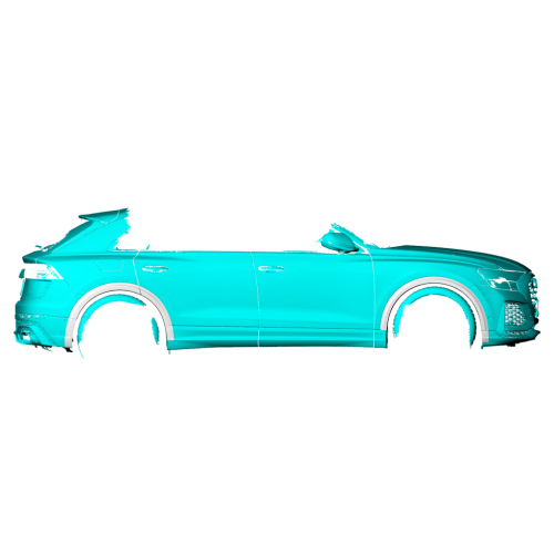 Real Carbon Fiber Fender Flares for Audi RS Q8 2021-23